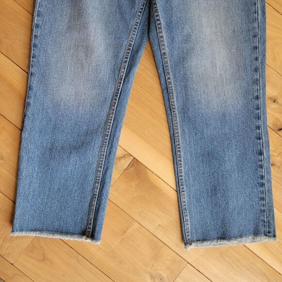 ONLY Jeans High Waist straight Cropped size 27 4 - Picture 2 of 12